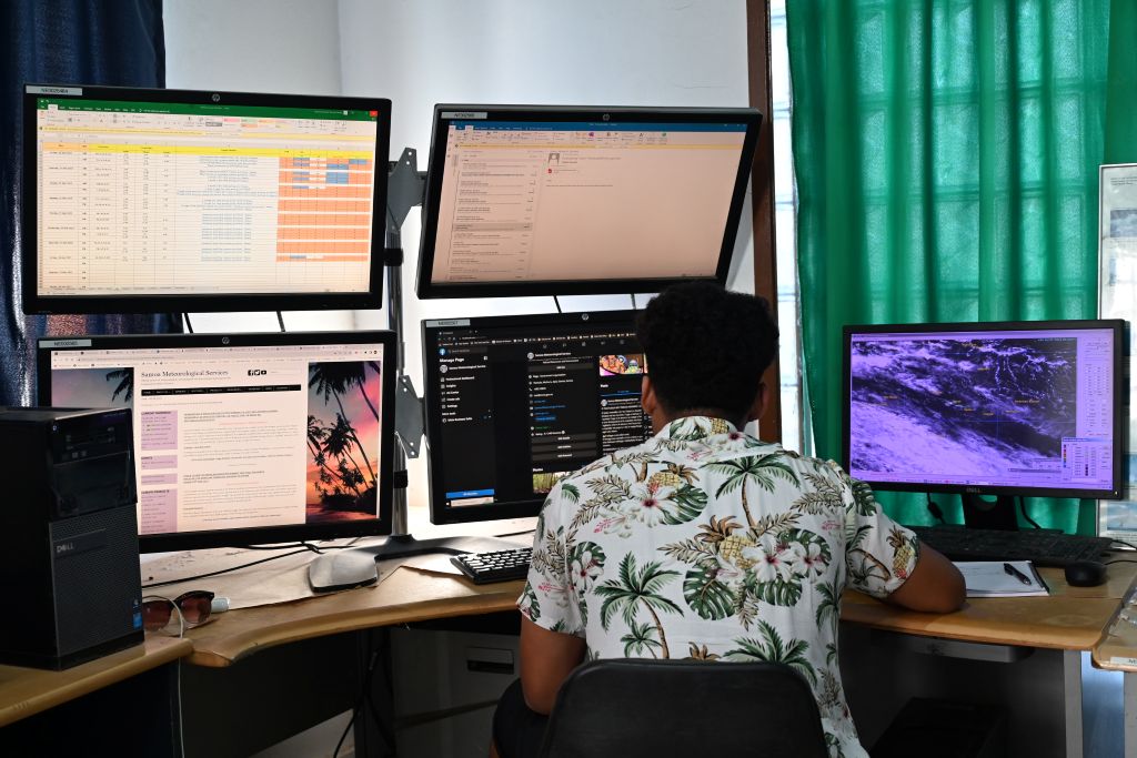 EU ClimSA Samoa Met support