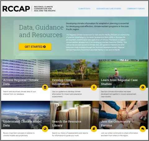 Regional climate consortium for Asia and the Pacific (RCCAP)