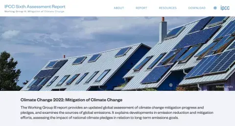 IPCC AR6 Climate Change 2022 - Mitigation of Climate Change