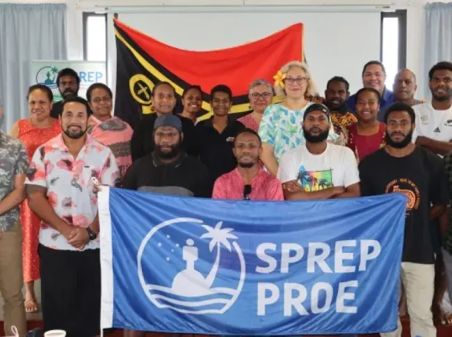 Media training to strengthen climate change reporting in Vanuatu.